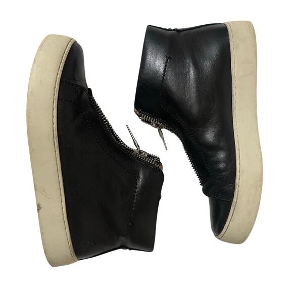 Frye Lena Leather Sneakers - Picture 4 of 9